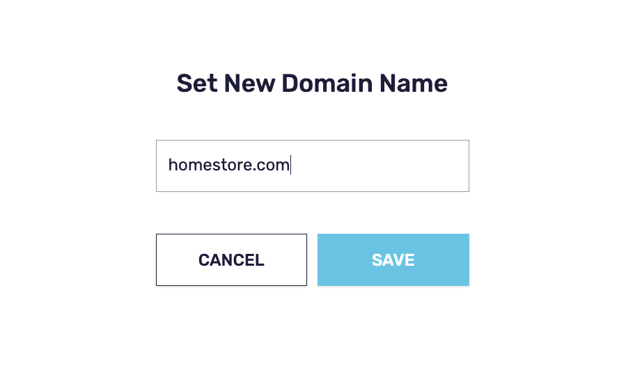 Add Domains